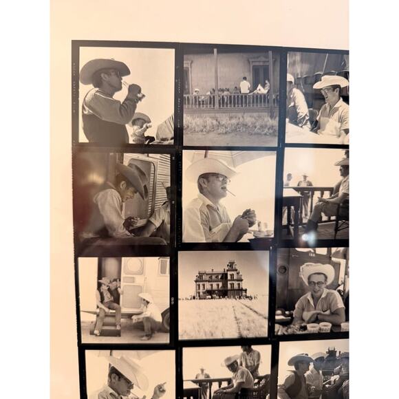 Sid Avery Collage Print James Dean "Giant" 1955 Signed & Numbered - Picture 2 of 6